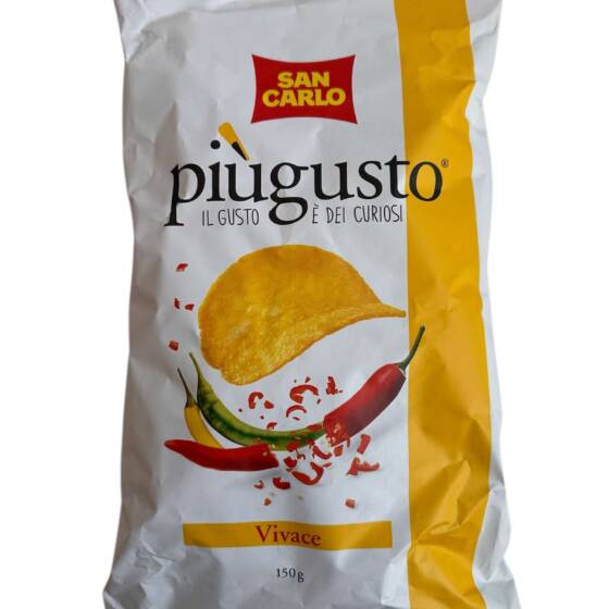SAN CARLO Più Gusto Vivace – Paprika Chips 150 g