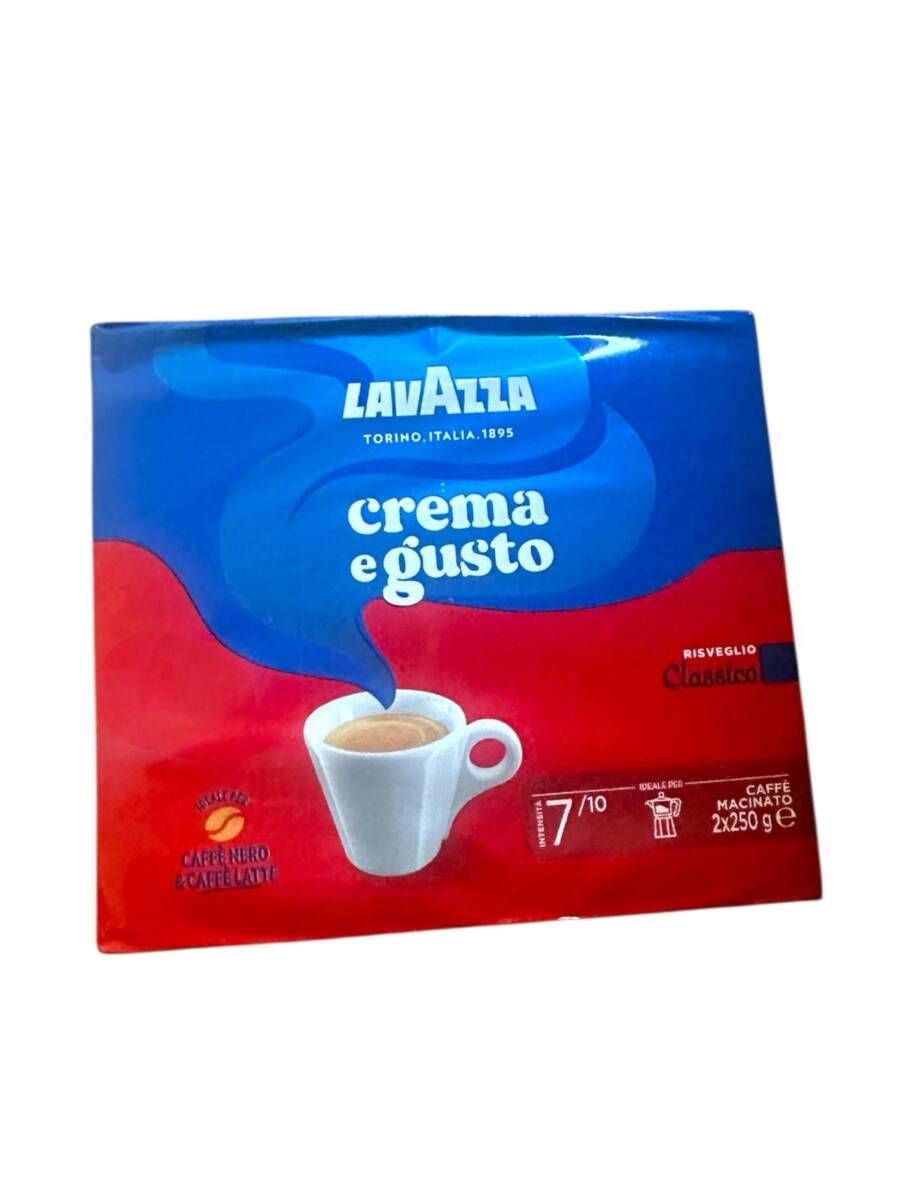 Lavazza Crema e Gusto Classico gemahlener Kaffee 2 x 250 g – vollmundig & aromatisch