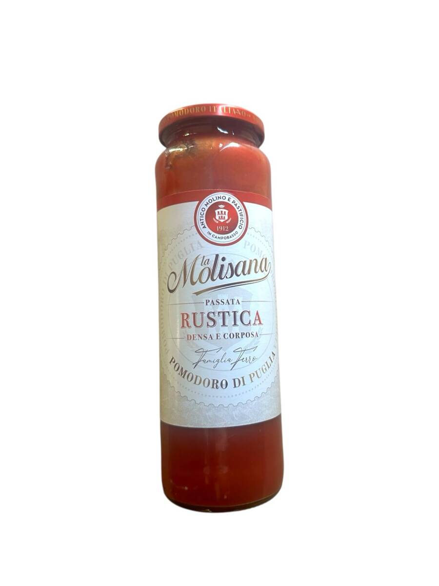 Glasflasche La Molisana Passata Rustica – dickflüssiges Tomatenpüree aus Apulien