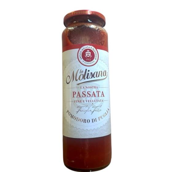Glasflasche La Molisana Passata Vellutata – fein passierte Tomaten aus Apulien