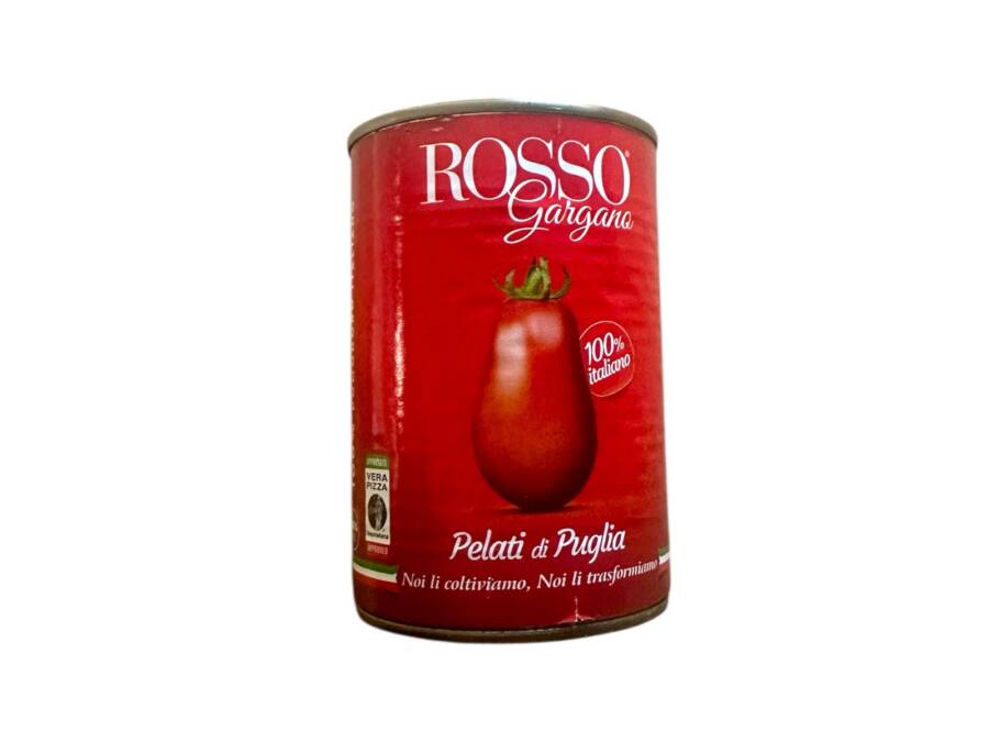 Dose Rosso Gargano Pelati di Puglia 400 g – geschälte Tomaten aus Italien