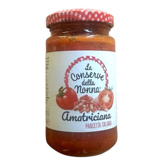 Le Conserve della Nonna Amatriciana mit Pancetta Italiana (190 g)