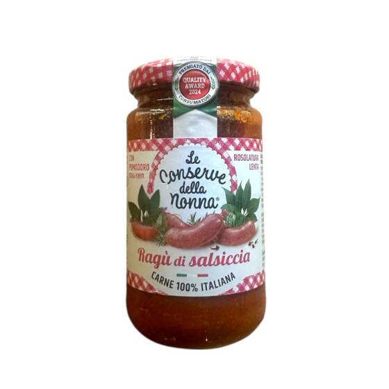 Le Conserve della Nonna Ragù di Salsiccia – italienische Wurstsauce (190 g)