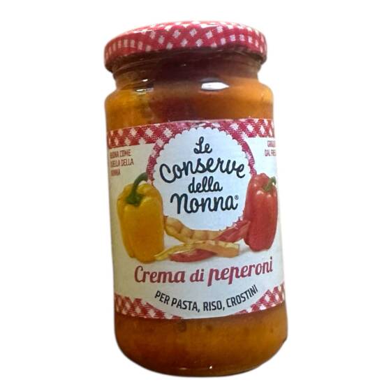 Le Conserve della Nonna Crema di Peperoni – Paprikacreme aus Italien (190 g)