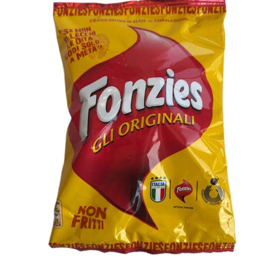 Fonzies Gli Originali italienischer Mais-Snack mit Käse 100 g original aus Italien