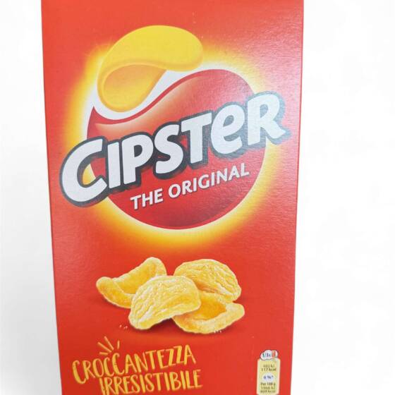 Cipster Kartoffel Snack 85 g – glutenfreie italienische Chips Spezialität
