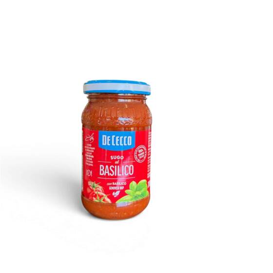 De Cecco Sugo al Basilico 200g italienische Tomatensauce mit Basilikum DOP