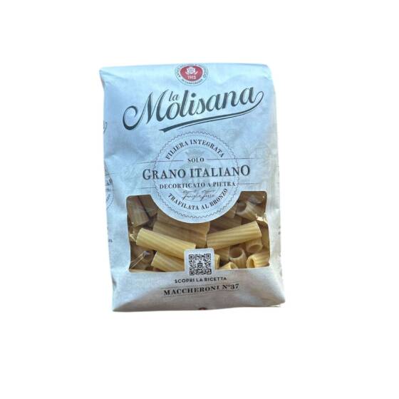 La Molisana Maccheroni Nr. 37 500g original italienische Pasta aus Hartweizengrieß