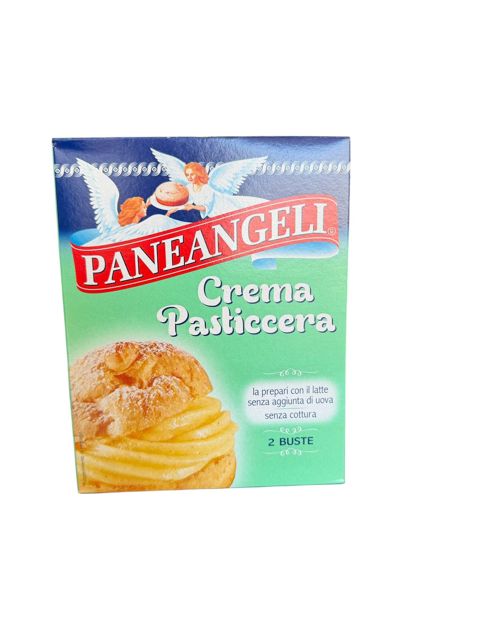 Paneangeli Crema Pasticcera 160 g – italienische Vanillecreme für Desserts und Torten