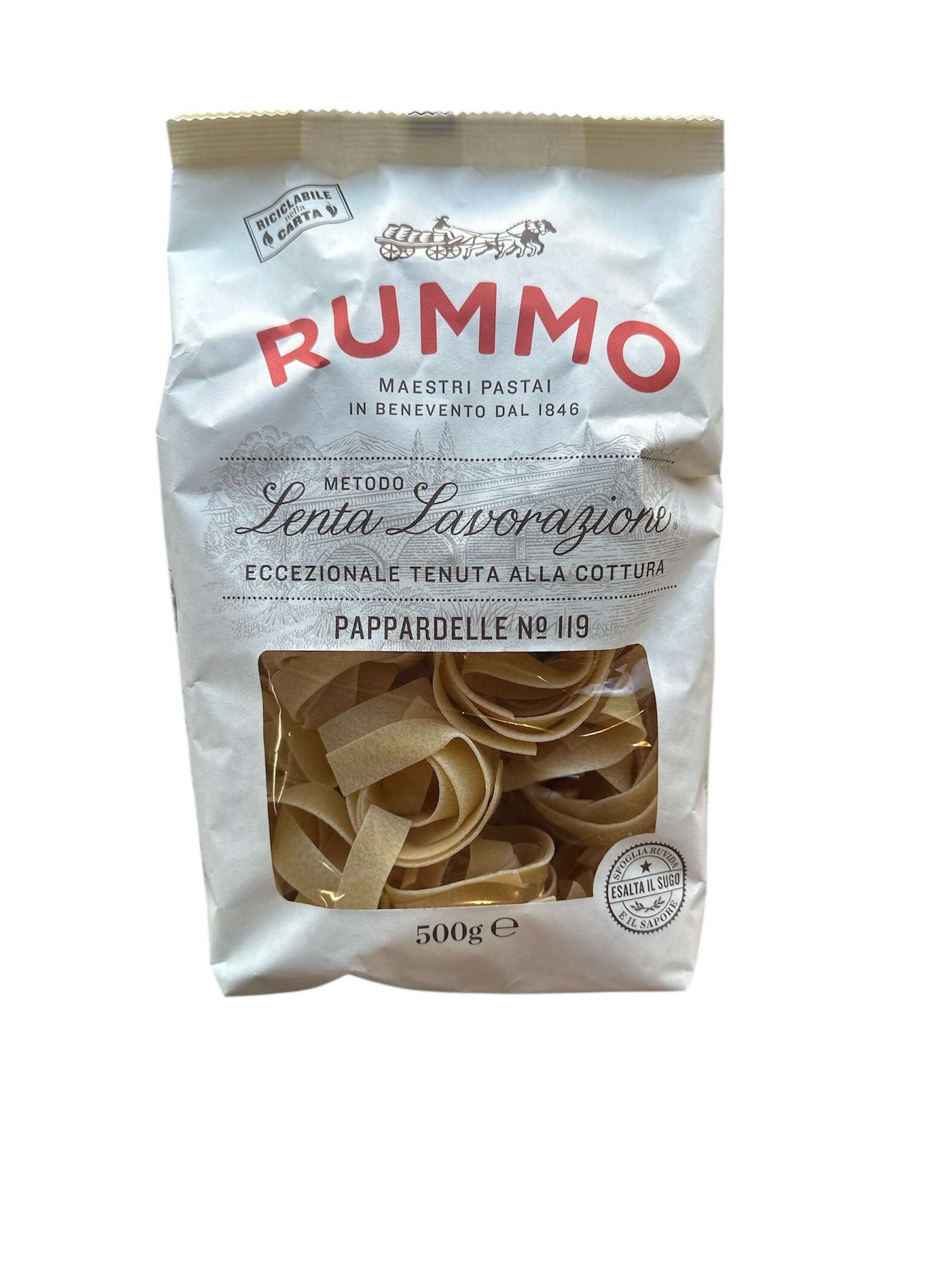 Rummo Pappardelle No 119 500g originale italienische Pasta aus Hartweizengrieß