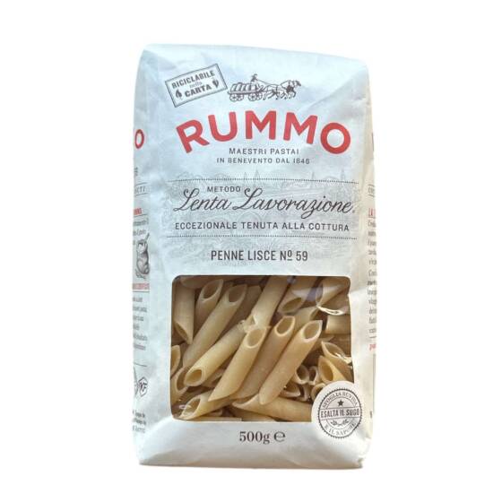 Rummo Penne Lisce Nr. 59 500 g Original italienische Pasta aus Hartweizengrieß