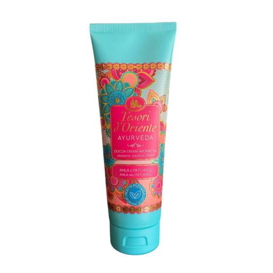 Tesori d'Oriente Ayurveda Duschcreme 250 ml italienische Pflege mit Aloe Vera und Patchouli