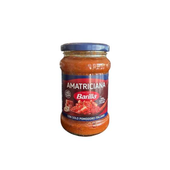 Barilla Sugo Amatriciana 300 g – originale italienische Pastasauce mit Pancetta und Tomaten