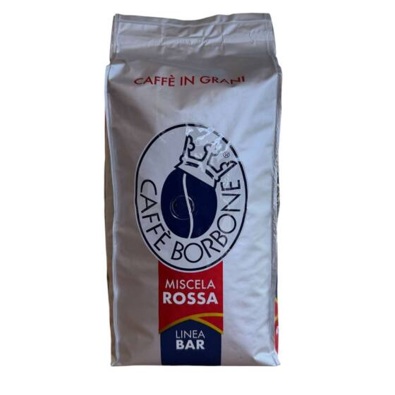 Caffè Borbone Miscela Rossa Espresso Kaffee 1 kg ganze Bohnen italienische Spezialität