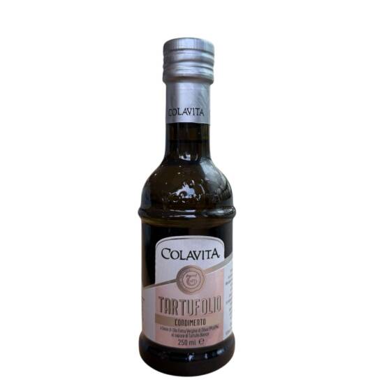 Colavita Tartufolio Trüffelöl 250 ml – italienisches Olivenöl extra vergine mit weißem Trüffel