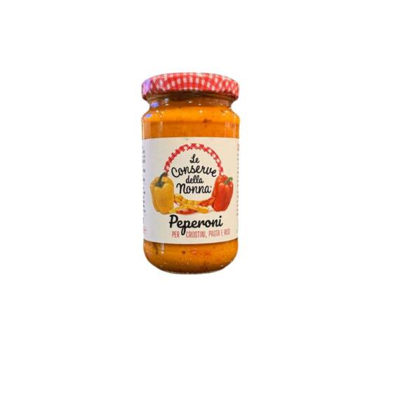 Italienische Paprikacreme 190 g von Le Conserve della Nonna im Glas – Feinkost aus Italien
