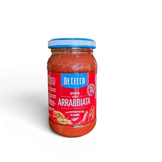 De Cecco Sugo Arrabbiata 200 g – italienische Pasta Sauce mit Peperoncino