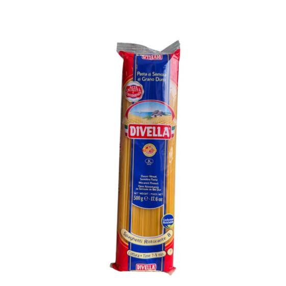 Divella Spaghetti Ristorante N.8 500 g – originale italienische Pasta aus Hartweizengrieß