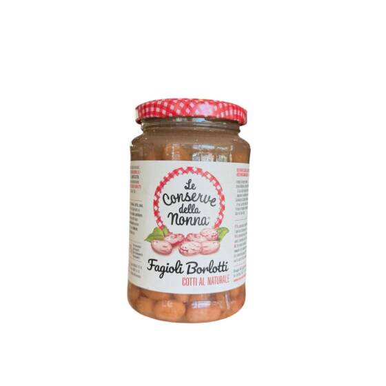Fagioli Borlotti 360 g Le Conserve della Nonna italienische Bohnen Glas