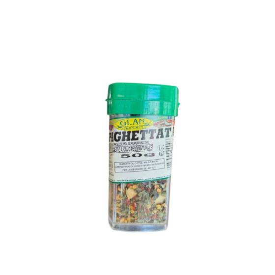 GI.AN. Spaghettata Aglio Olio Peperoncino 50 g – italienische Gewürzmischung für Pasta