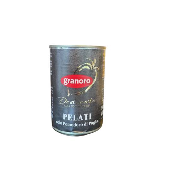 Granoro Pelati 400g geschälte italienische Tomaten aus Apulien Feinkost