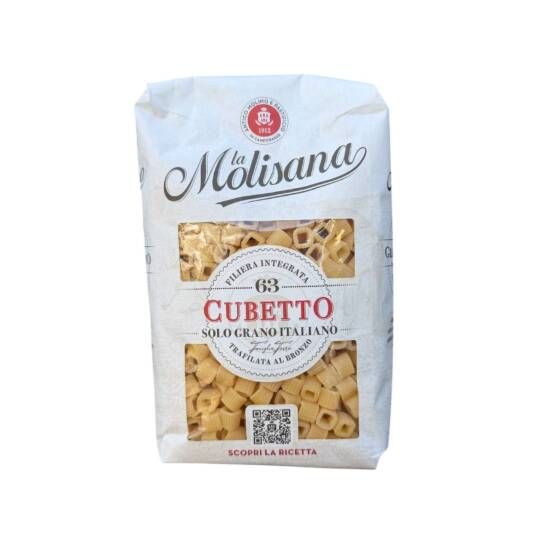 La Molisana Cubetto N.63 500 g italienische Pasta aus Hartweizen