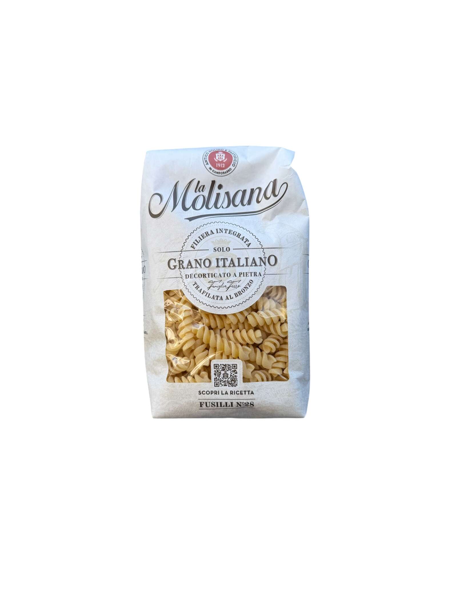 La Molisana Fusilli N.28 500 g originale italienische Pasta aus Hartweizen