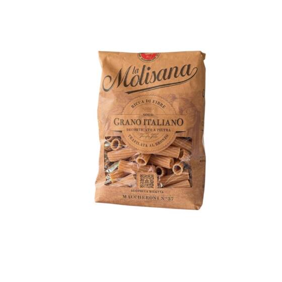 La Molisana Maccheroni Integrali 500 g italienische Vollkorn Pasta Original aus Italien