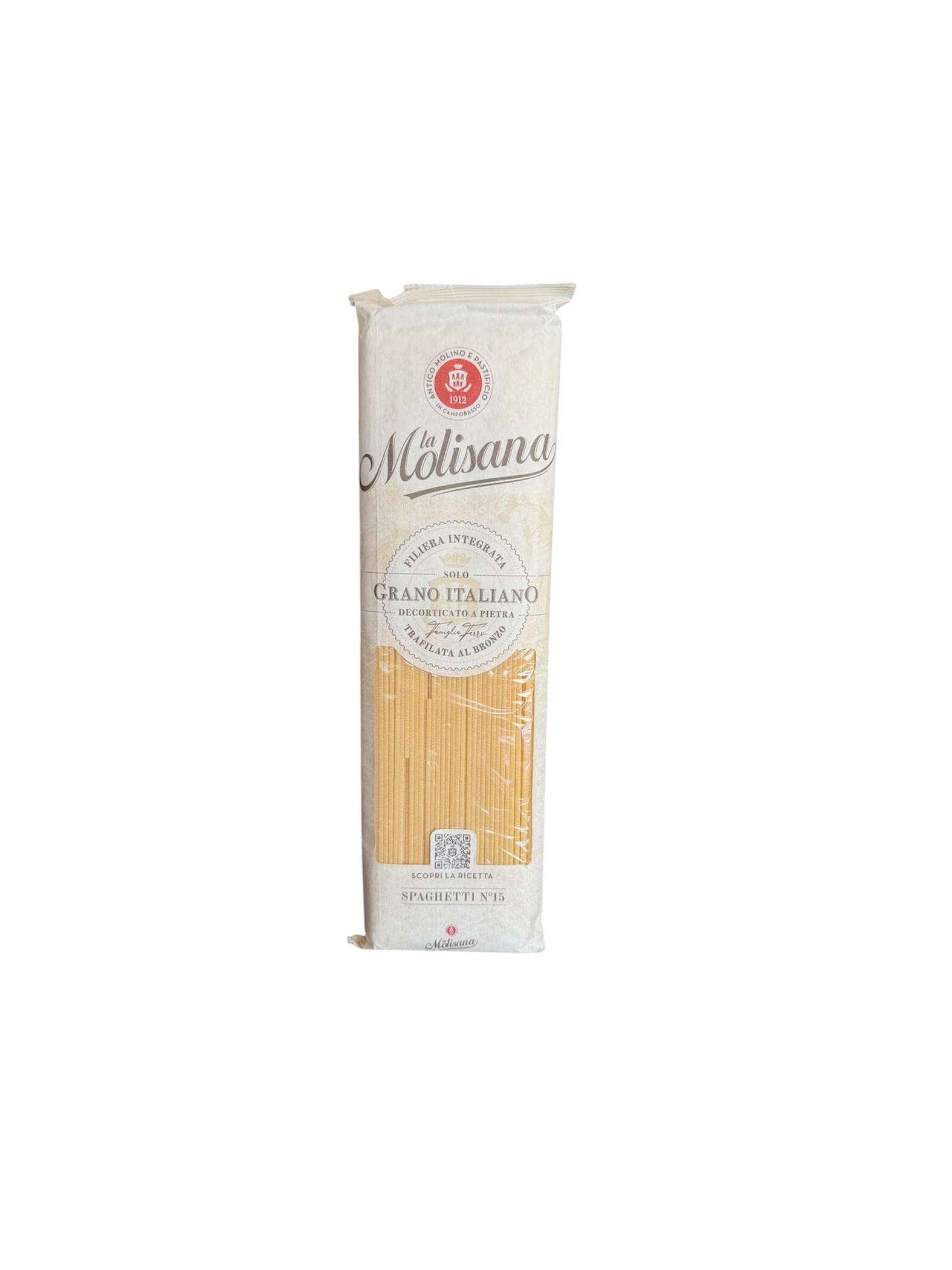 La Molisana Spaghetti N.15 500 g – originale italienische Pasta aus Hartweizen