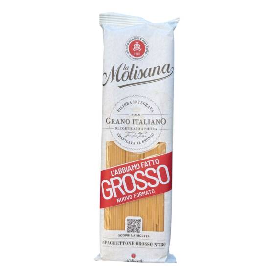 La Molisana Spaghettone Grosso N°230 500 g – italienische Pasta aus Hartweizen
