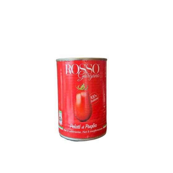Rossogargano Pelati 400g – ganze geschälte italienische Tomaten aus Apulien in Dose