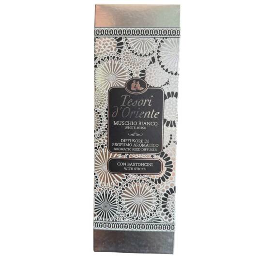 Tesori d'Oriente Duftdiffusor Muschio Bianco 200 ml italienischer Raumduft