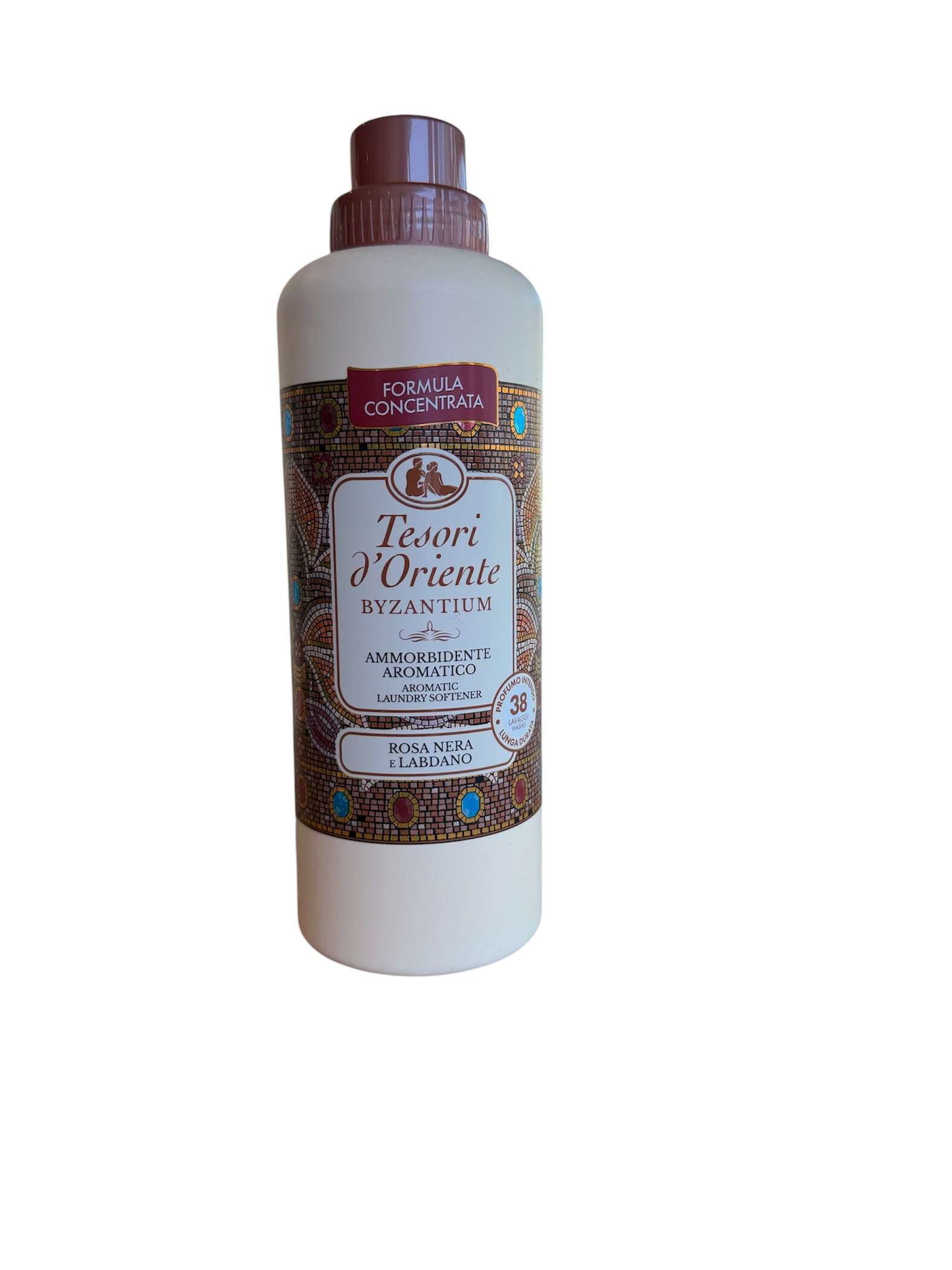 Tesori d'Oriente Weichspüler Byzantium 760 ml italienischer Duft Schwarze Rose Labdanum