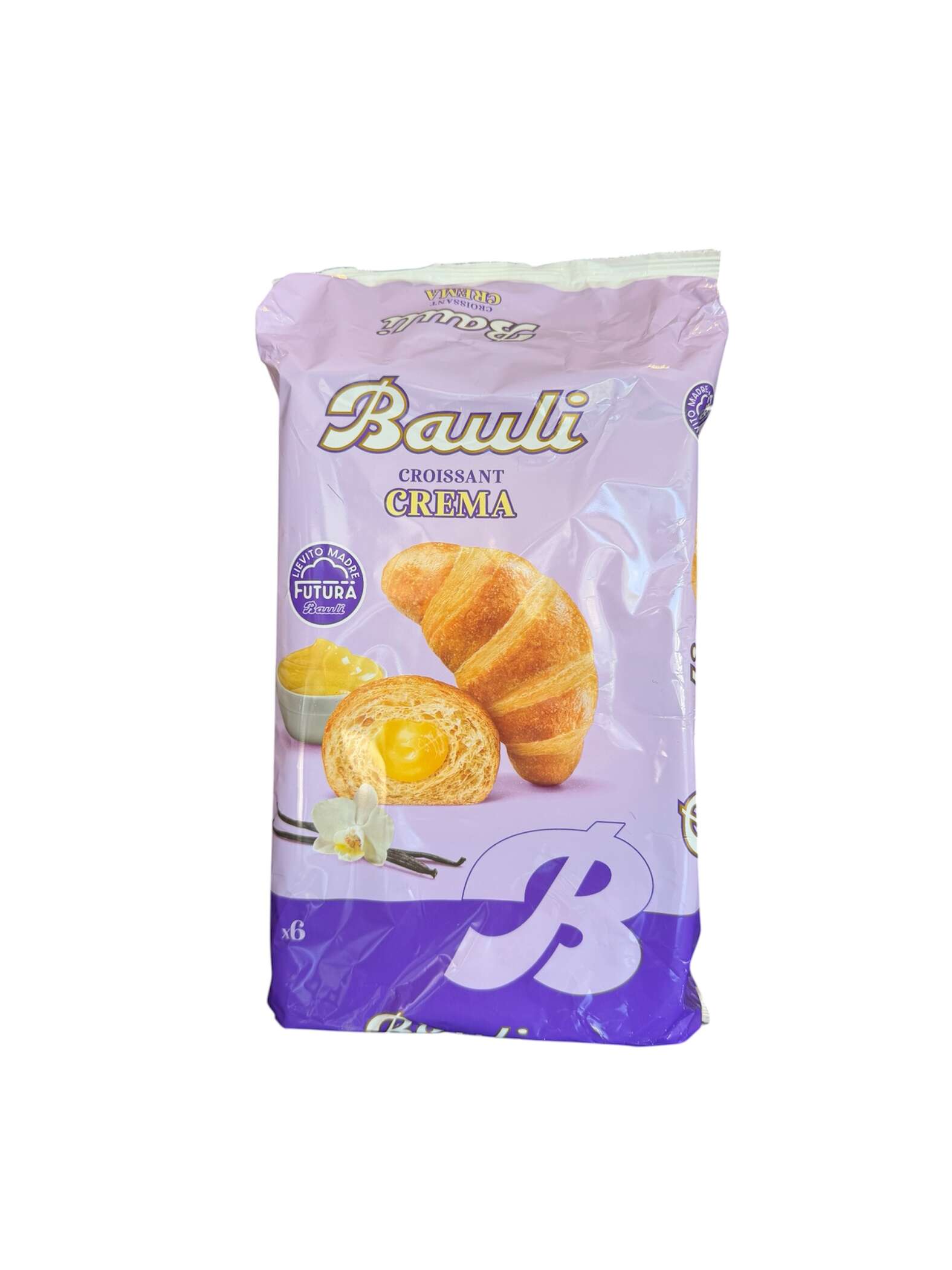 Bauli Croissant Crema 300 g – italienische Croissants mit Vanillecreme
