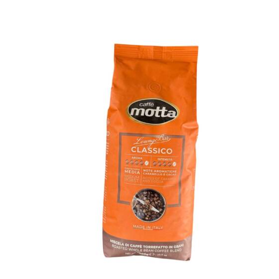 Caffè Motta Classico Kaffeebohnen 1 kg – italienischer Espresso mit Karamell- und Kakaoaroma