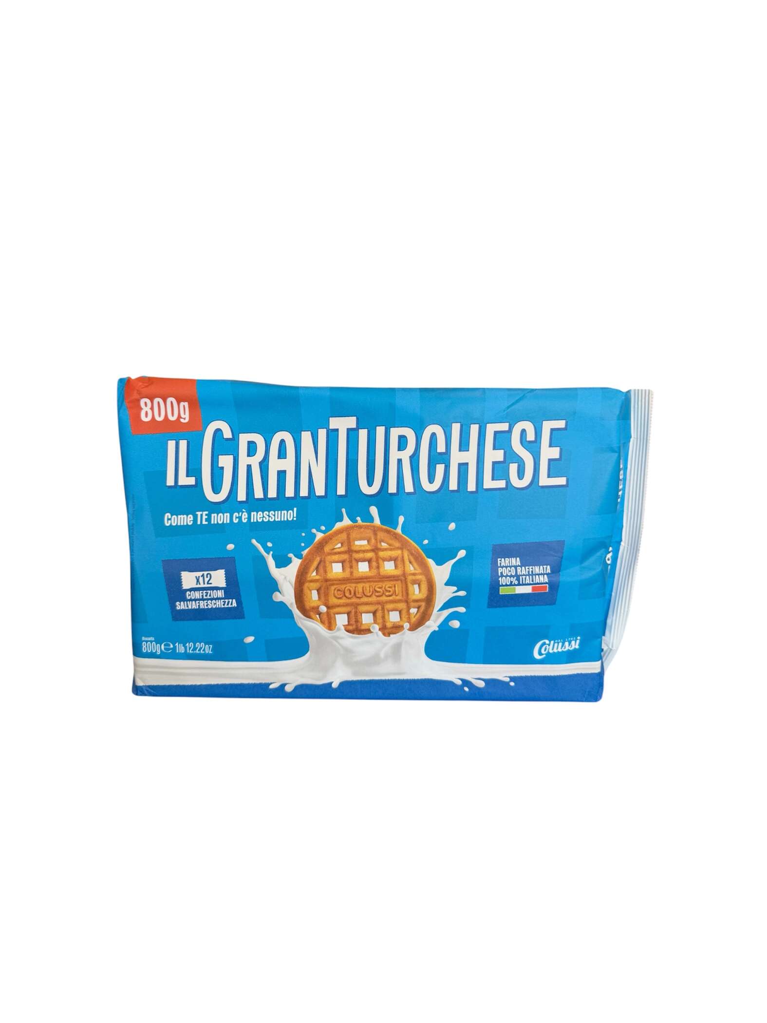 Colussi GranTurchese Biscotti 800 g – originale italienische Frühstückskekse aus Italien