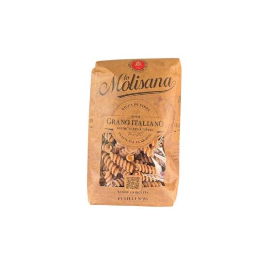 La Molisana Fusilli Integrali 500 g – italienische Vollkornpasta aus Hartweizen