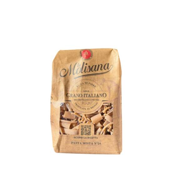 La Molisana Pasta Mista Integrale 500 g – italienische Vollkornnudeln aus Hartweizen