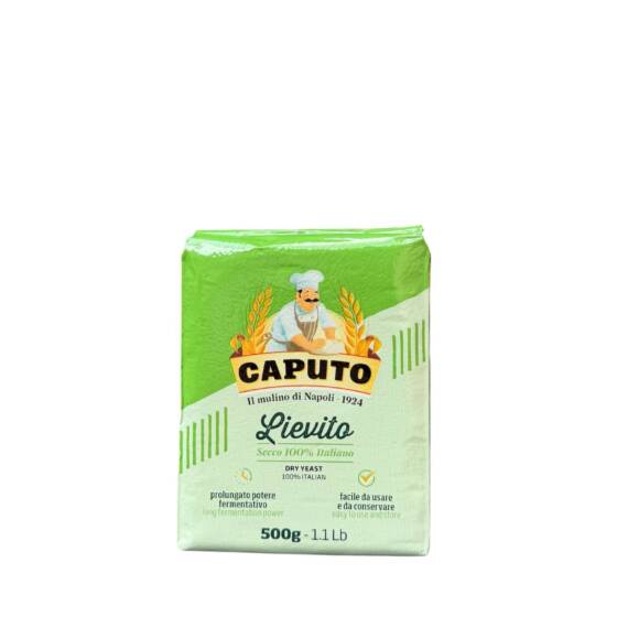 Caputo Lievito Secco 500 g – originale italienische Trockenhefe aus Neapel für Pizza, Brot und Focaccia