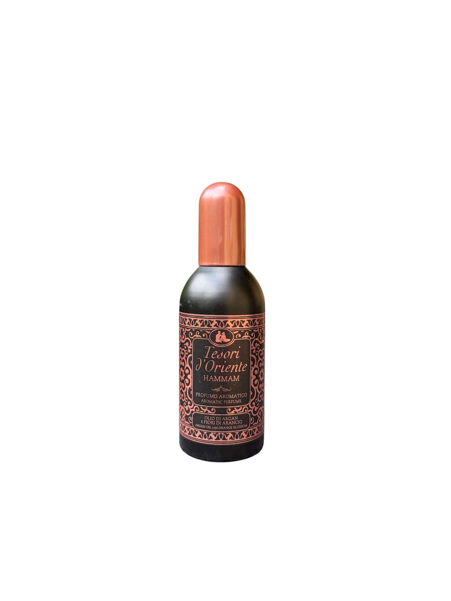 Tesori d'Oriente Profumo Hammam 100 ml – italienisches Parfum mit Arganöl und Orangenblüten, Made in Italy