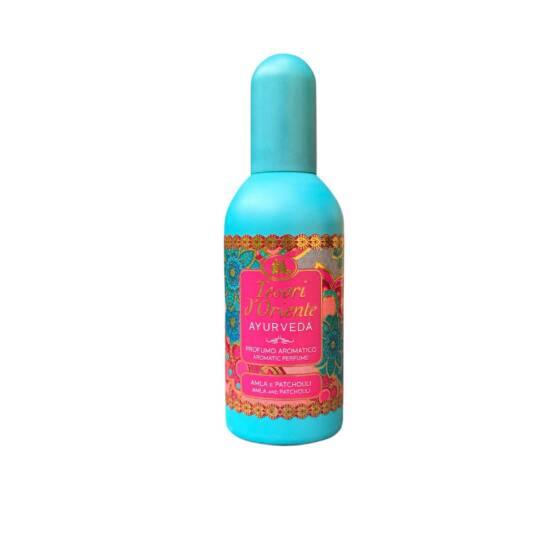 Tesori d'Oriente Ayurveda Parfum 100 ml aus Italien mit Patchouli und Zedernholz – aromatischer Duft Made in Italy