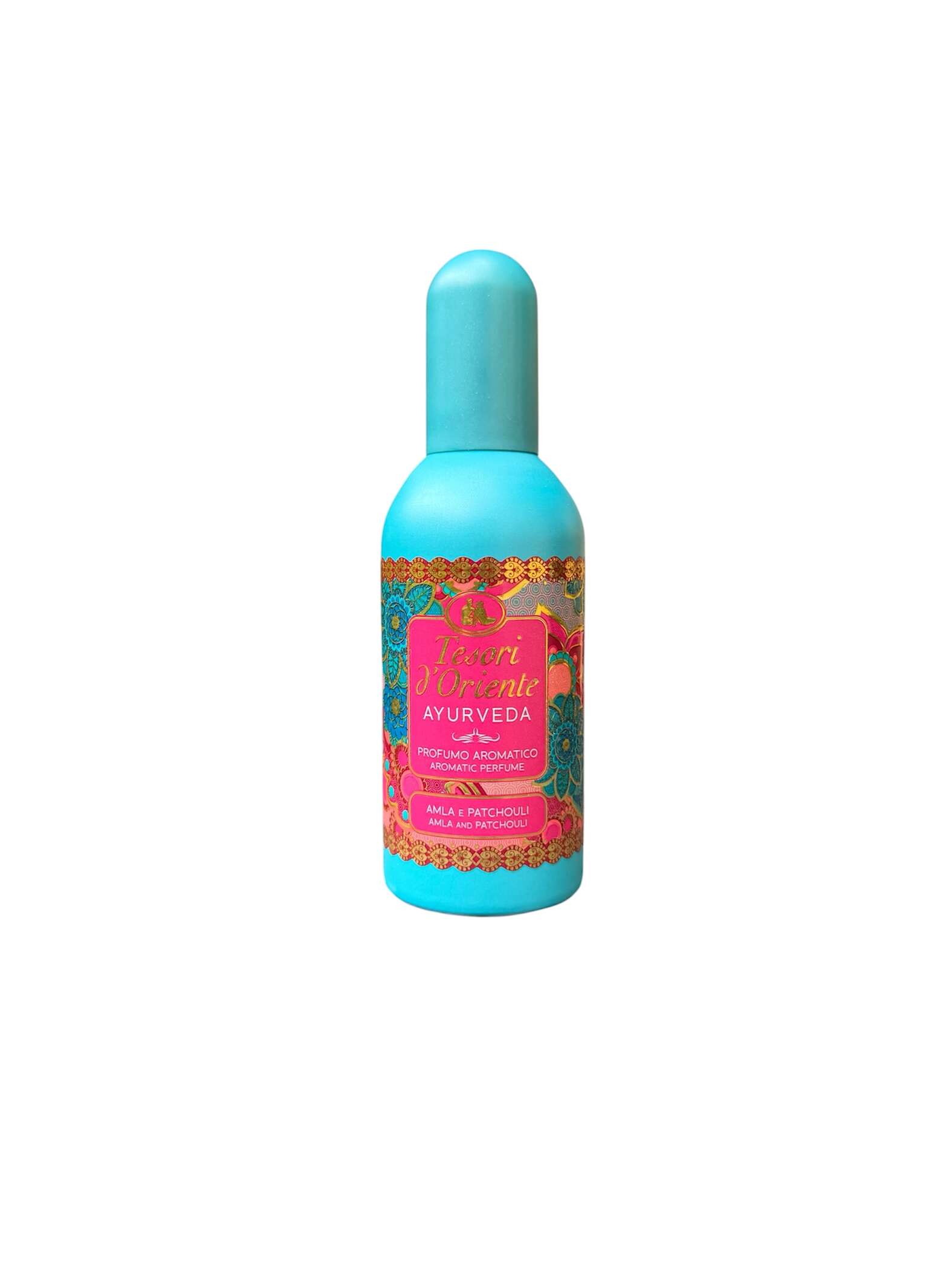Tesori d'Oriente Ayurveda Parfum 100 ml aus Italien mit Patchouli und Zedernholz – aromatischer Duft Made in Italy